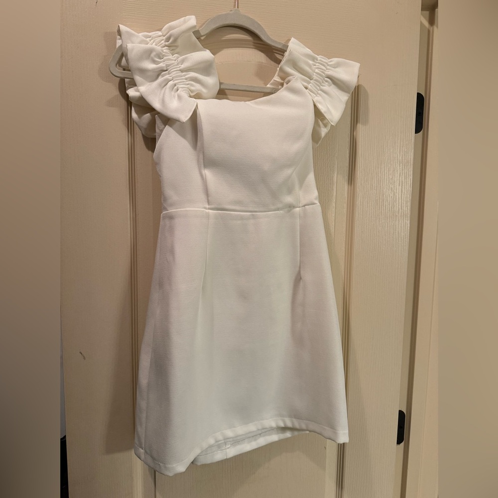 White dress
